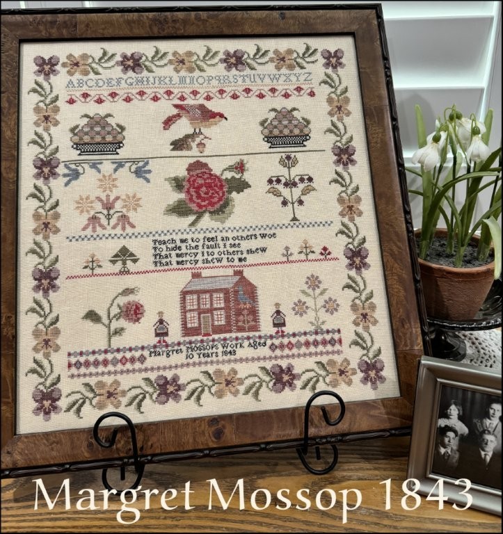 Margret Mossop 1843 - Cross Stitch Pattern