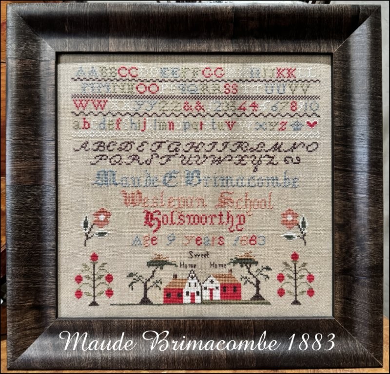 Maude Brimacombe 1883 - Cross Stitch Pattern