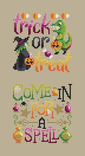 2021 Halloween Club 2 - Cross Stitch Pattern