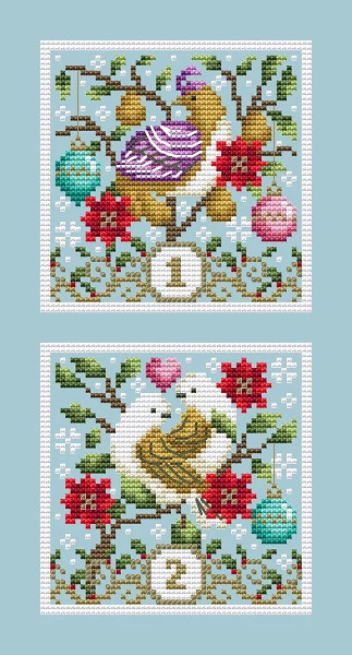 2022 Christmas Club 1 - Cross Stitch Pattern
