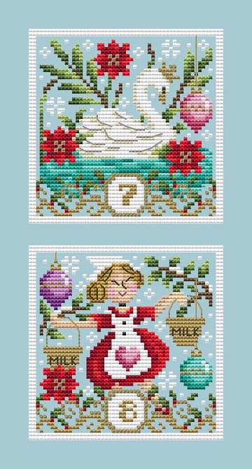 2022 Christmas Club 4 - Cross Stitch Pattern