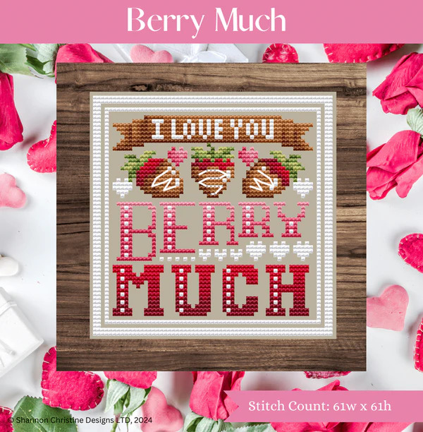 Berry Much - Cross Stitch Pattern