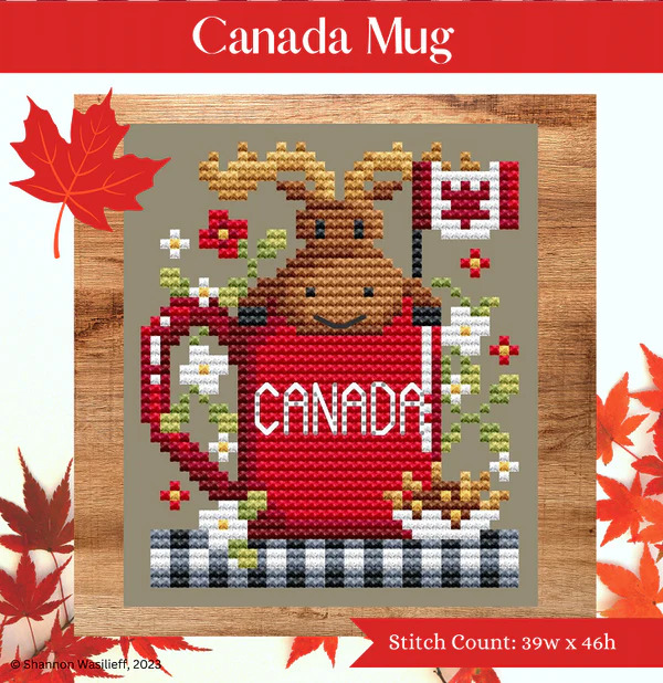 Canada Mug - Cross Stitch Pattern