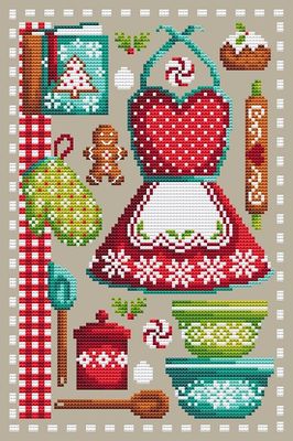 Christmas Baking - Cross Stitch Pattern