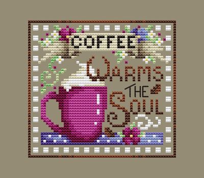 Coffee Break - Cross Stitch Pattern