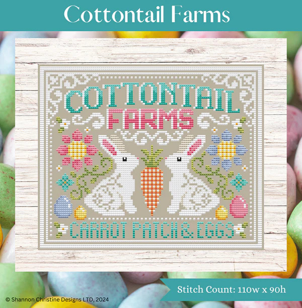 Cottontail Farms - Easter Cross Stitch Pattern