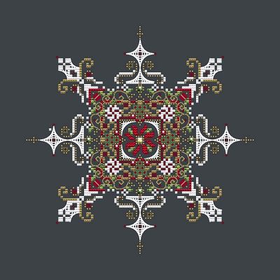 Christmas Snowflake - Cross Stitch Pattern