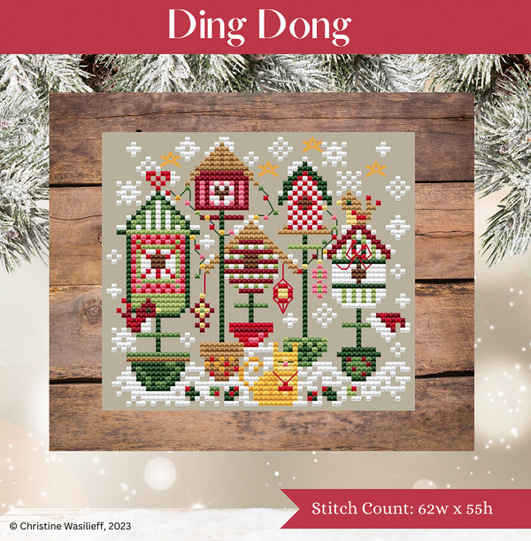 Ding Dong - Cross Stitch Pattern