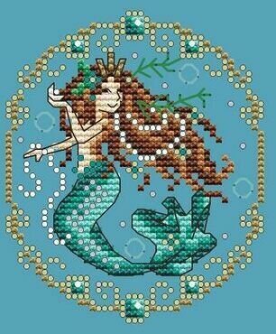 Treasures of the Deep - December - Cross Stitch Pattern