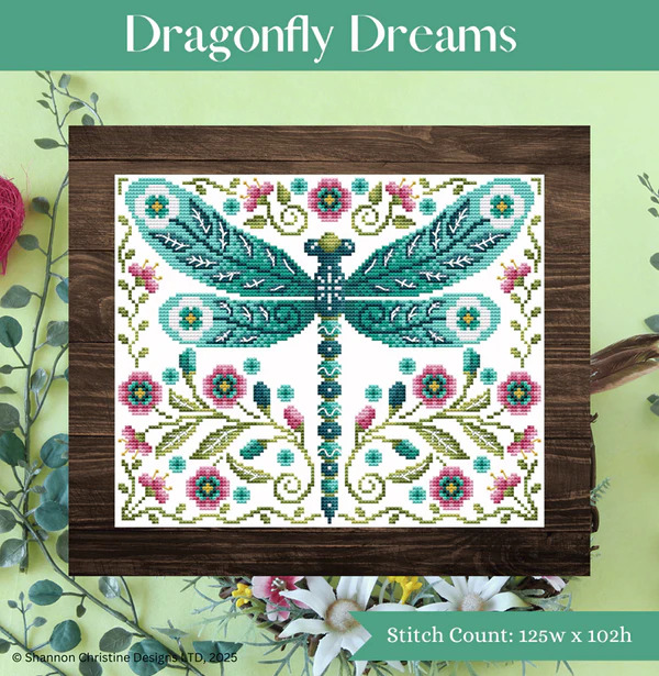 Dragonfly Dreams - Cross Stitch Pattern