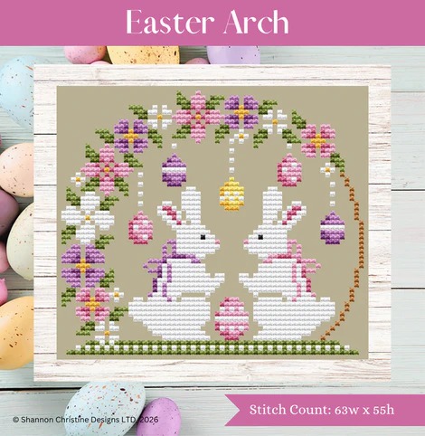 Easter Arch - Cross Stitch Pattern