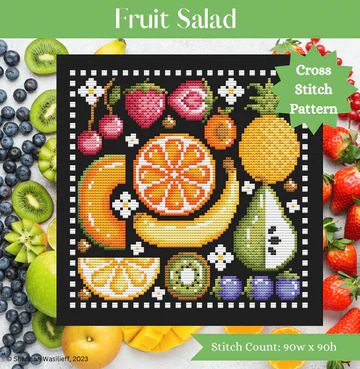 Fruit Salad - Cross Stitch Pattern