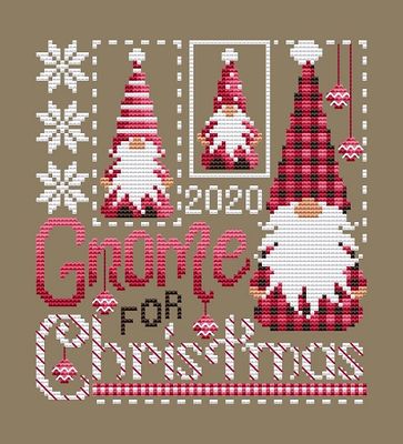 Gnome For Christmas - Cross Stitch Pattern