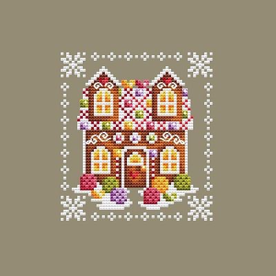 Gumdrop's House - Cross Stitch Pattern