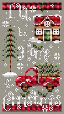 Home for Christmas - Cross Stitch Pattern