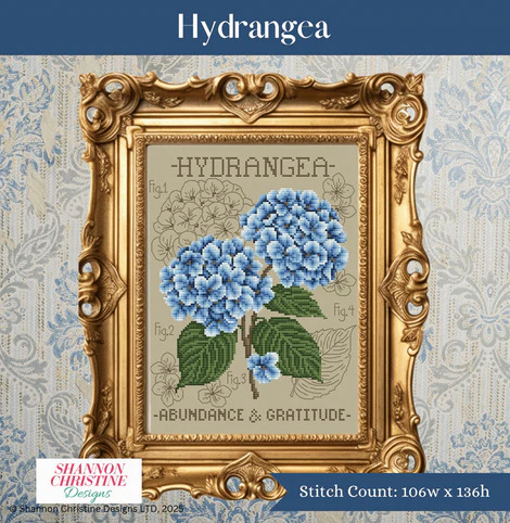 Hydrangea- Cross Stitch Pattern