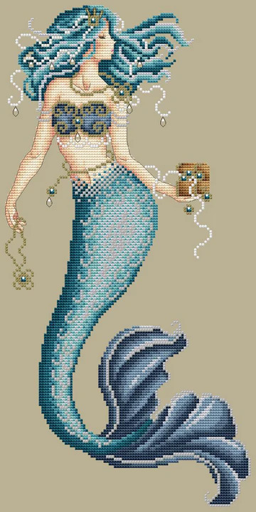 The Jewel Collector - Cross Stitch Pattern