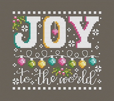 Joy to the World - Cross Stitch Pattern