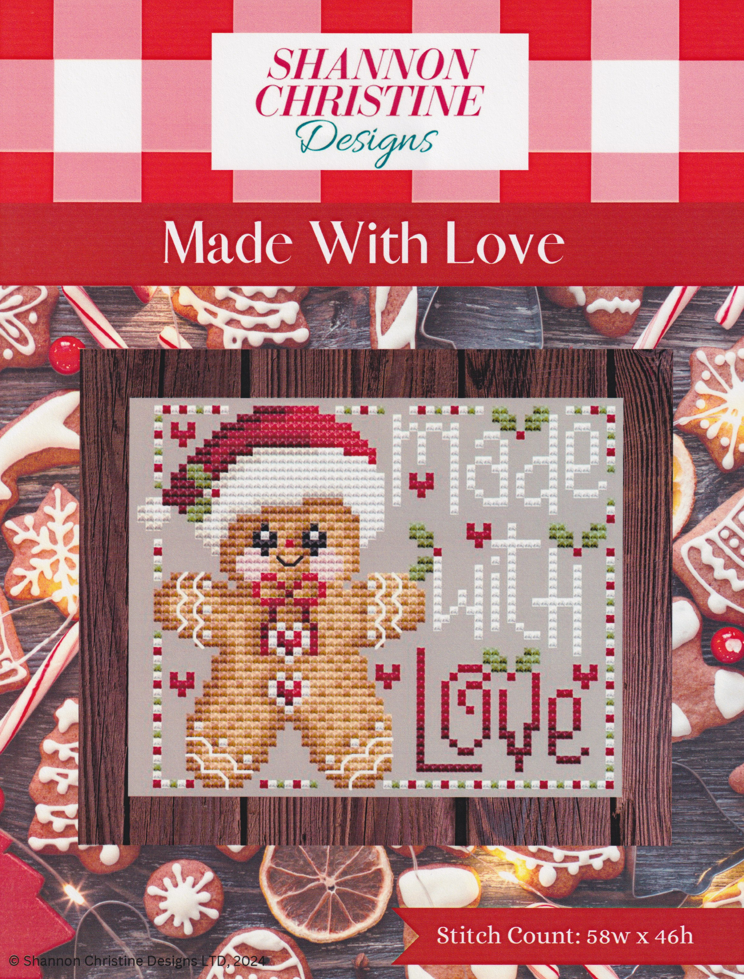 Made With Love - Christmas Cross Stitch Pattern