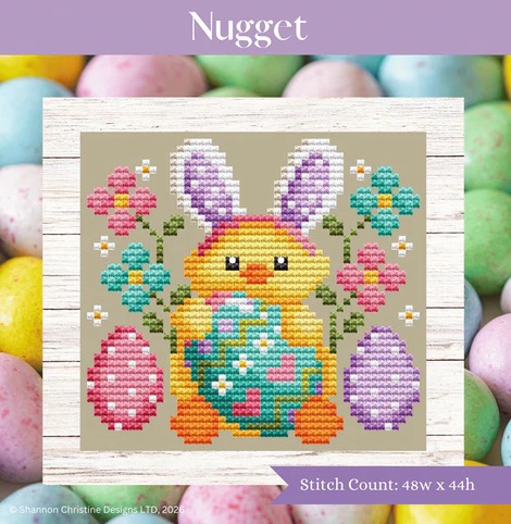 Nugget - Easter Cross Stitch Pattern