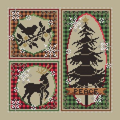 Rustic Christmas - Cross Stitch Pattern