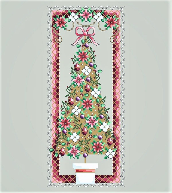 Shabby Chic Christmas - Cross Stitch Pattern