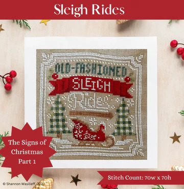 Sleigh Rides - Cross Stitch Pattern