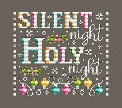 Silent Night - Cross Stitch Pattern