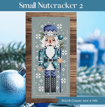 Small Nutcracker 2 - Christmas Cross Stitch Pattern
