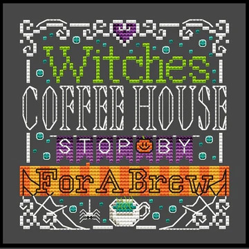 Witches Coffee House - Cross Stitch Pattern