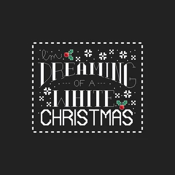White Christmas - Cross Stitch Pattern