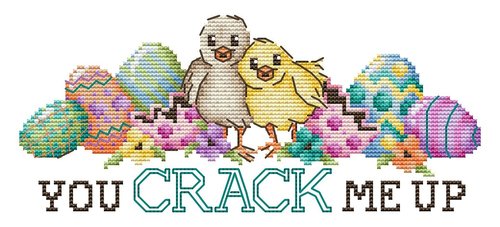 Crack Me Up - Cross Stitch Pattern