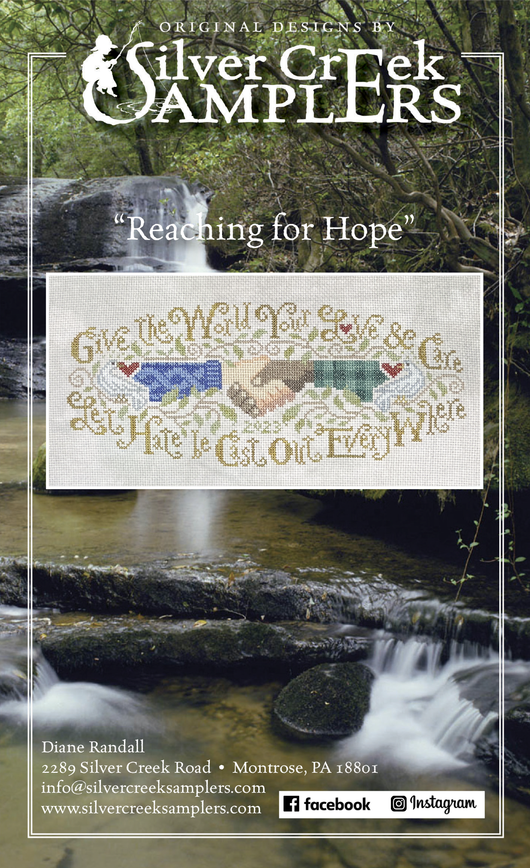 Reaching For Hope - Cross Stitch Pattern