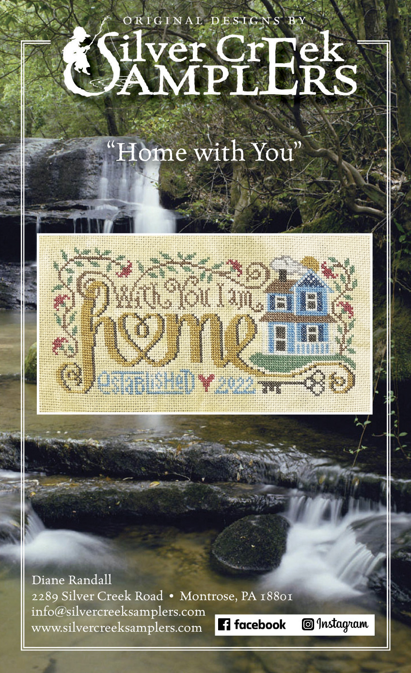 Home With You - Cross Stitch Pattern