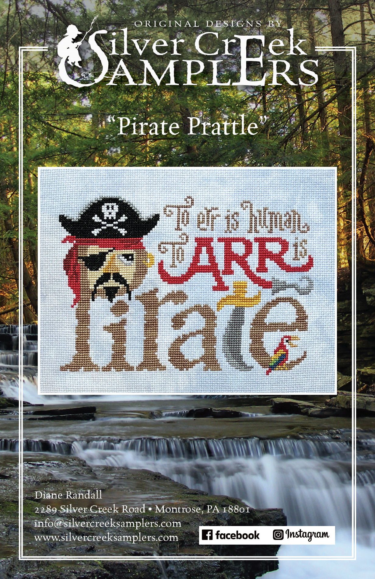 Pirate Prattle - Cross Stitch Pattern