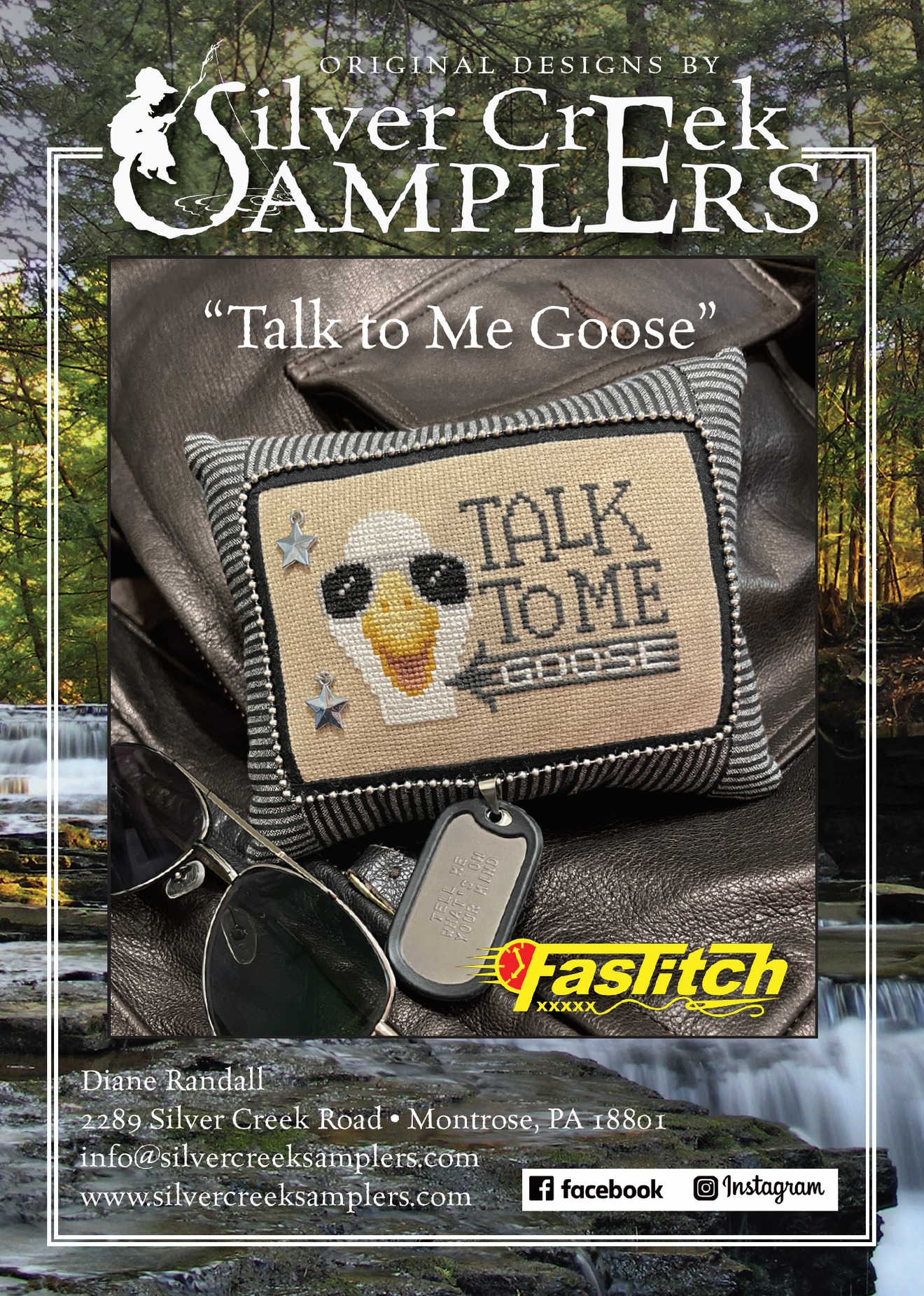 Talk to Me Goose - Cross Stitch Pattern