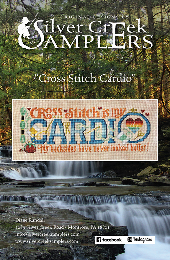 Cross Stitch Cardio - Cross Stitch Pattern