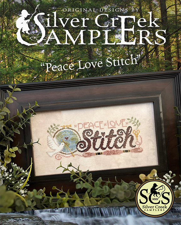 Peace Love Stitch - Cross Stitch Pattern