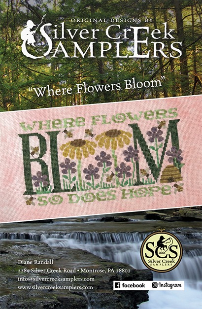 Where Flowers Bloom - Cross Stitch Pattern