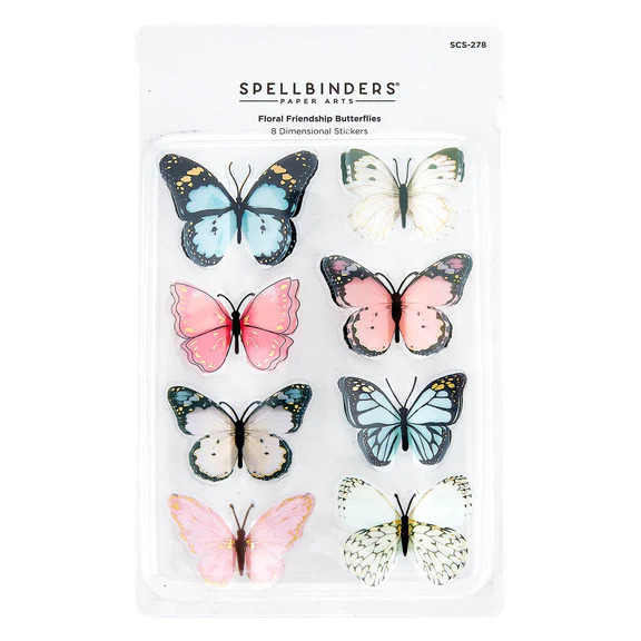 3D Dimensional Butterfly Stickers