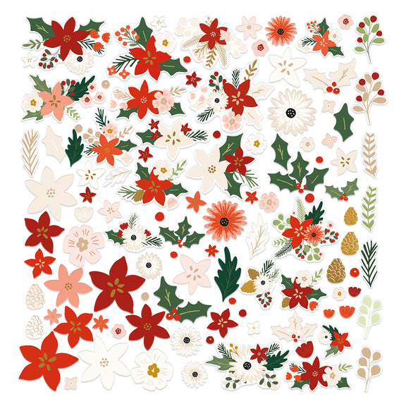 Make It Merry Floral - Die Cuts