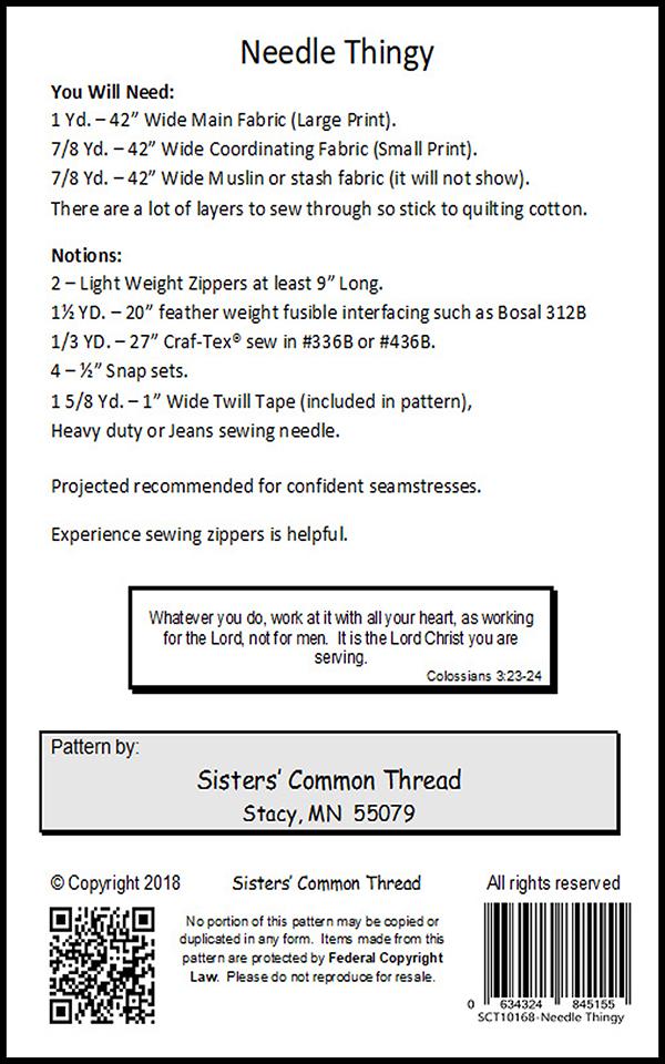 Needle Thingy - Sewing Pattern