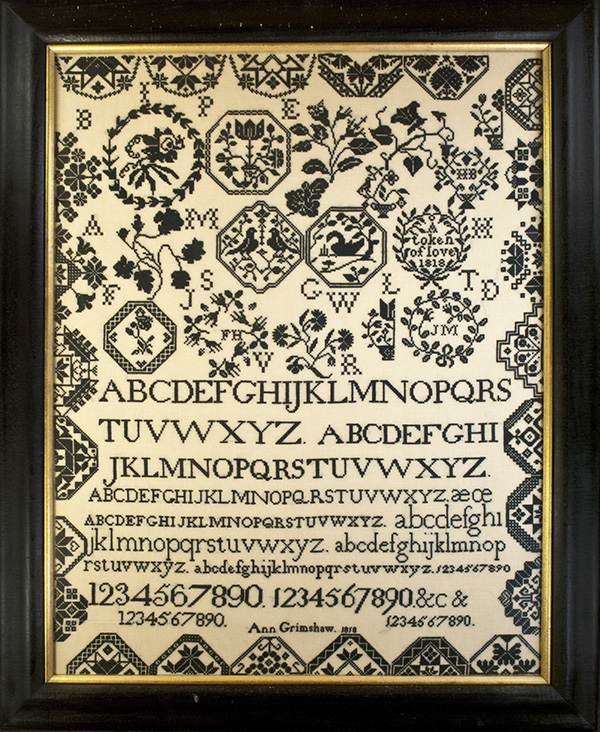 Ann Grimshaw 1818 - Cross Stitch Pattern