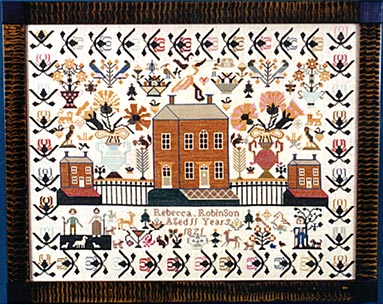 Rebecca Robinson 1821 - Cross Stitch Pattern