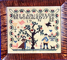 Abigail Gould 1796 - Cross Stitch Pattern