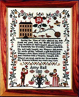 Amy Ball 1810 - Cross Stitch Pattern