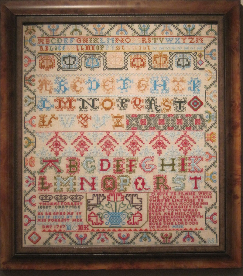 Ann Forrest 1757 - Cross Stitch Pattern