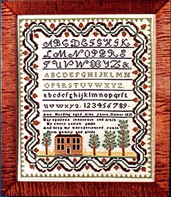 Ann Harding 1821 - Cross Stitch Pattern