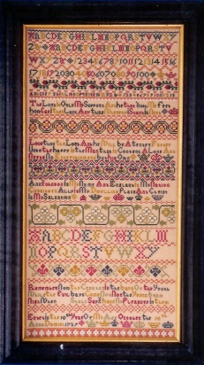Ann Johnson 1729 - Cross Stitch Pattern