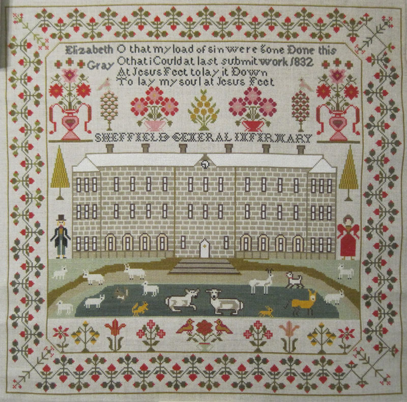Elizabeth Gray 1832 - Cross Stitch Pattern
